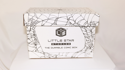 [COMING SOON] 3-Pack Short Comic Book Storage Box (Spiderweb)