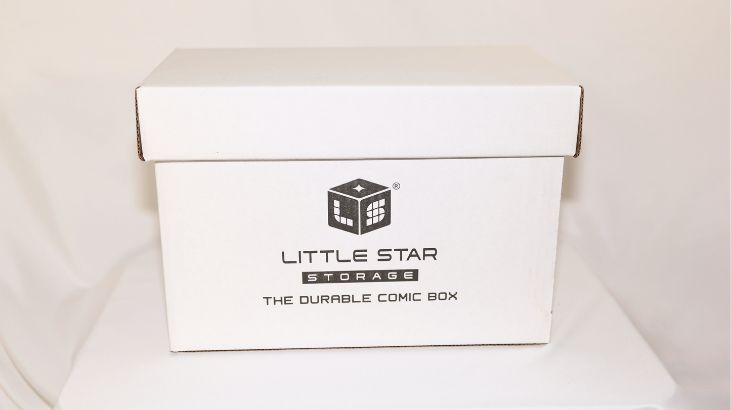 [COMING SOON] 5-Pack Short Comic Book Storage Box (White)