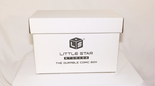 [COMING SOON] 3-Pack Short Comic Book Storage Box (White)