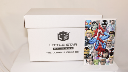 [COMING SOON] 5-Pack Short Comic Book Storage Box (White)
