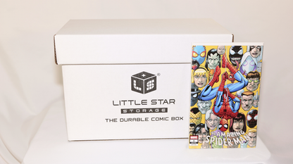 [COMING SOON] 5-Pack Short Comic Book Storage Box (White)