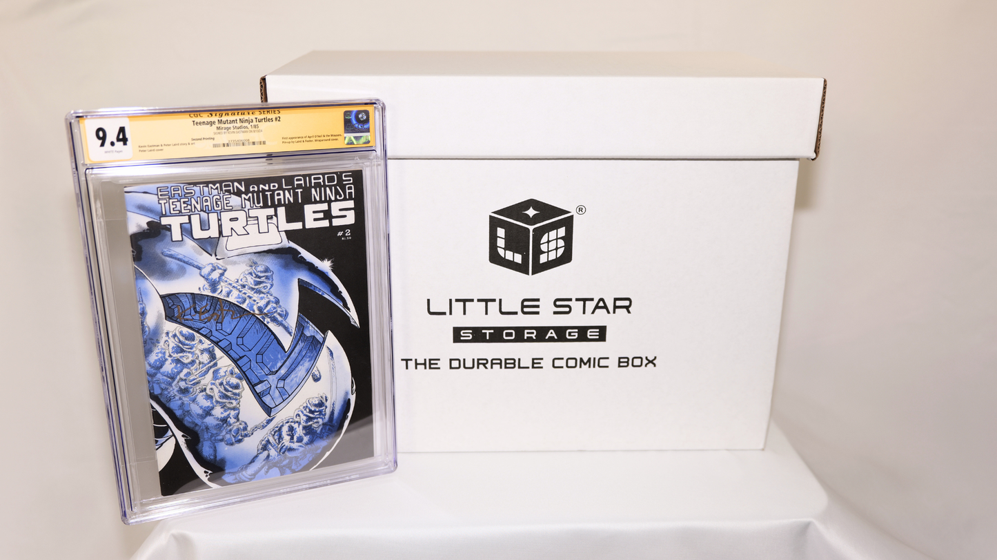 [COMING SOON] 10-Pack Graded Comic and Magazine Storage Box (White)