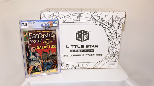 [COMING SOON] 3-Pack Graded Comic and Magazine Storage Box (Spiderweb)