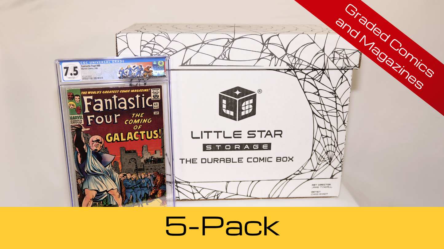 Graded Comic and Magazine Box Limited Edition - 5 Pack